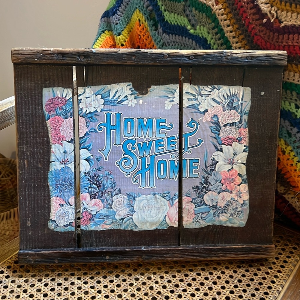 Vintage Barn Board Rustic Wall Hanging